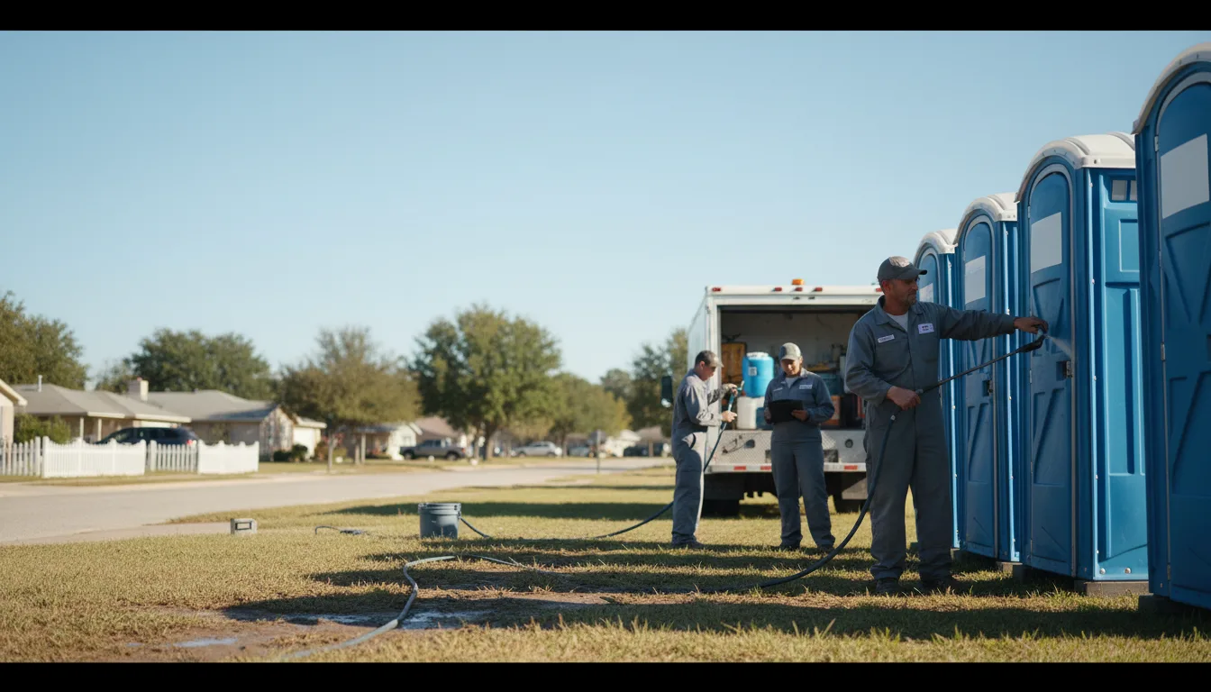 Long-Term Portable Toilet Rental in Adamsville, OH near me